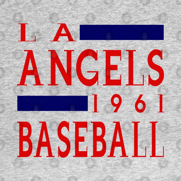 LA Angels Baseball Classic by Medo Creations